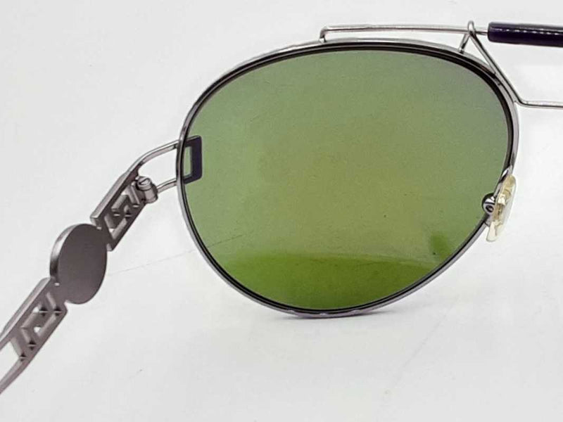 Versace Mod. 2160 Medusa Mirrored Aviator Sunglasses Eb1024rxdu