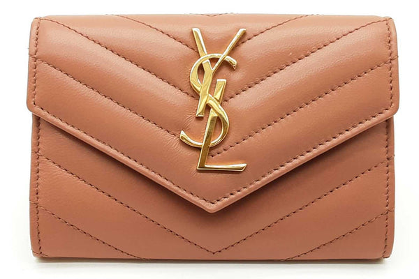 Saint Laurent Cassandre Envelope Lambskin Wallet Eb1125wrxde