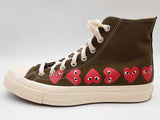 Converse X Comme Des Garcons Chuck Multi Hearts Green Shoes Us 9 M Do0825wrde