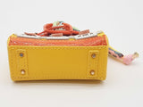 Yellow Orange Boutique Mini Bag Charm Do0725ede