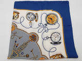Rolex Geneve Masterpiece Watch Collectors Blue Silk Scarf Do0825lxzde