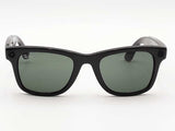 Ray-ban Ray Ban Metas Black Sunglasses Aa0826lzxsa