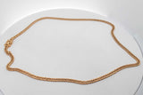 18k Yellow Gold Cuban Link Chain Necklace 11.2 Grams 19.5 Inch Eb0826lwxzsa