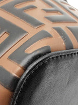 Fendi Mini Mon Tresor Bucket Bag In Zucca Embossed Calfskin Leather Fw0426przdu