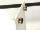 2.6 Cttw Double Stud Earring 18k Yellow Gold 3.1 Grams Mk0726wzxmia