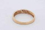 0.15cttw Diamond Ring In 14k Yellow Gold 3.3 Grams Size 11 Eb0926olrsa