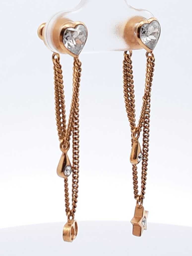 Christian Dior Sous Les ÉToiles Drop Earrings 3.5 Grams Fw0125crdu