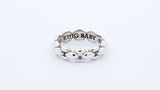 King Baby Sterling Silver Infinity Link Ring 9.6 Grams Size 12.75 Fw0425pzdu