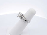 2.05 Cttw Diamond & Platinum Three-stone Ring 11.3 Grams Size 7 Fw0825lsxzdu