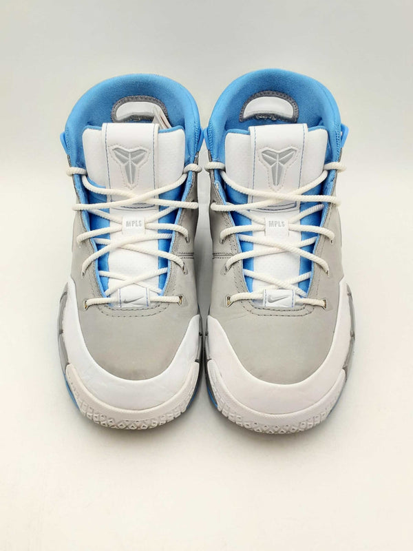 Nike Kobe 1 Protro Mpls Gray & White & Blue Sneakers Size Us 8.5 Fw0125rxsa