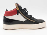Giuseppe Zanotti Kriss Sneakers In Black Leather Size 41.5 Aa0326rzsa