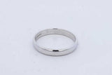 14k White Gold Band 4.2 Grams Size 11.5 Eb0426wlrde