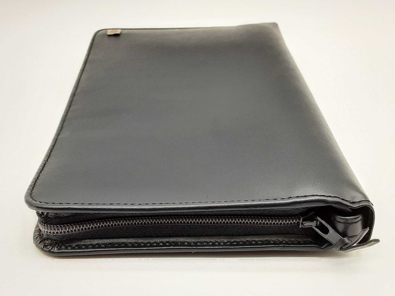 Lanvin Black Leather Zipper Organizer Wallet Do0125lxzde