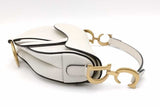 Christian Dior Leather Saddle Bag Eb1026exzsa