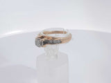 0.55 Cttw Diamond 10k Yellow Gold Ring 3.1 Grams Size 6.5 Aa0725lixsa