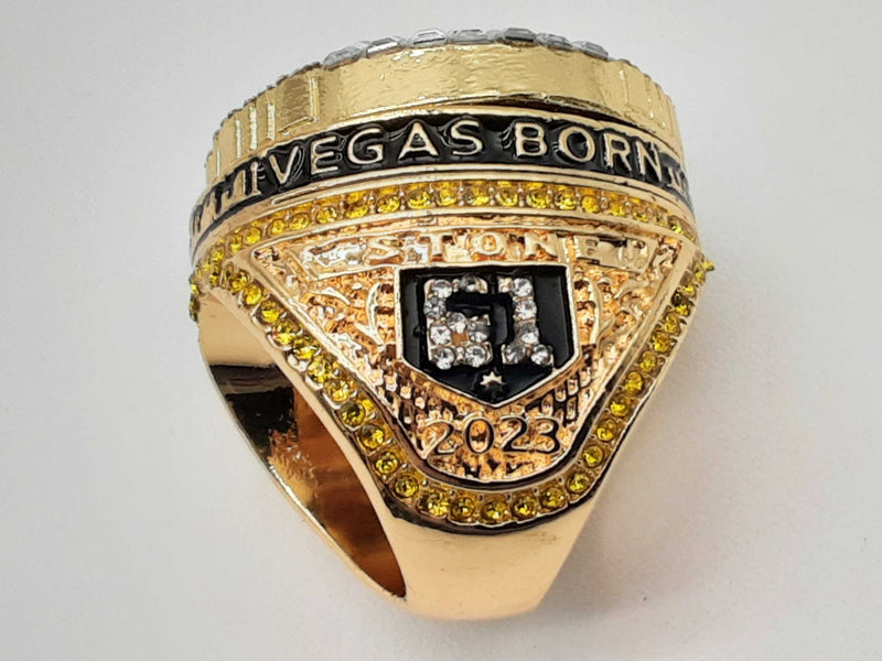 Las Vegas Golden Knights Vgk Memorabilia Copper Ring Size 10.25 Do0424llde