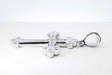 2.4 Cttw Diamond Orthodox Cross Pendant In 14k White Gold 19.2 Grams Fw0626lwxzdu
