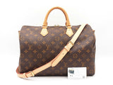 Louis Vuitton Speedy Bandoulière 35 In Monogram Coated Canvas Fw0925wxzdu