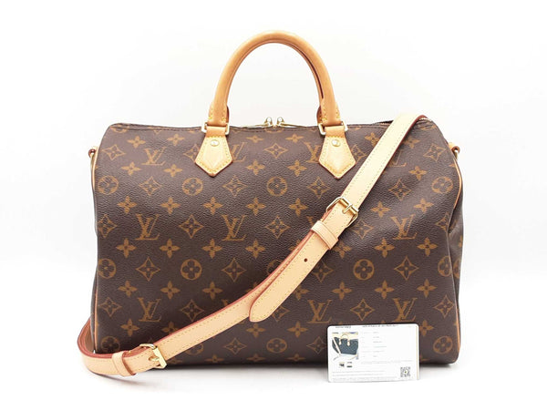 Louis Vuitton Speedy Bandoulière 35 In Monogram Coated Canvas Fw0925wxzdu