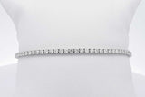 3.0cttw Lab Grown Diamond Tennis Bracelet 14k White Gold 5.2g 7 In Eb0326llxzsa