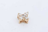 1.25cttw Diamond Cross Pendant In 14k Yellow Gold Grams Eb0826irxde