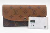 Louis Vuitton Reverse Monogram Emilie Wallet Eb0626wxzdu