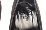 Gucci Black Suede Ankle Strap Wedges Size 6.5 B Eb0526lxzsa