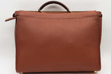 Fendi Peekaboo Essential Selleria Top Handle Tote Bag Eb0326wxxzde