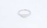 14k White Gold Diamond Ring Size 6.5, 2.1 Grams Eb0524rrdu