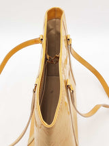 Louis Vuitton Monogram Vernis Yellow Patent Leather Avalon Tote Bag Eb0626oxzsa