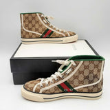 Gucci Gg Monogram Web 1977 Tennis High Top Hs0824lrxsa