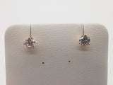 1.02 Cttw Lab Grown Diamonds 14k Yg 0.8g Screw Back Stud Earrings Do0726orxde