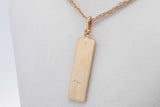 14k Yellow Gold Hawaii Pendant Necklace 5.6 Grams 18 Inch Eb0726wxzsa