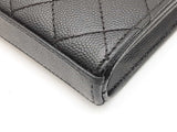 Yves Saint Laurent Caviar Envelope Black Bag Sd0526crzdu