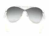 Dior John Galliano Shield Sunglasses White With Case Aa1026rzsa