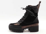 Louis Vuitton Lareate Platform Desert Monogram Boot Brown Size 30 Aa0926wzxsa