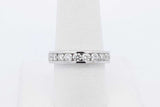 2.21cttw Diamond Ring In 14k White Gold 5.6 Grams Size 8 Eb0726lexzdu