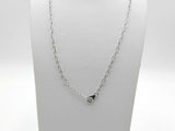 0.85 Dwt Lab Grown Diamond Pendant Chain Sterling Sliver Jg1225rzmia