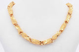 22k Yellow Gold Link Necklace 38.2 Grams 19 Inch Eb0726pxxzsa