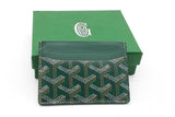 Goyard Green Goyardine Saint Sulpice Card Holder Eb0626lrxde