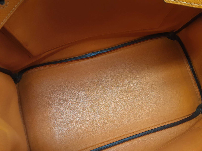 Hermes Birkin 30 Orange Epsom Palladium Handbag Do0325lxzxzde