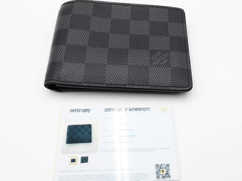 Louis Vuitton Damier Graphite Wallet Eb0924lordu