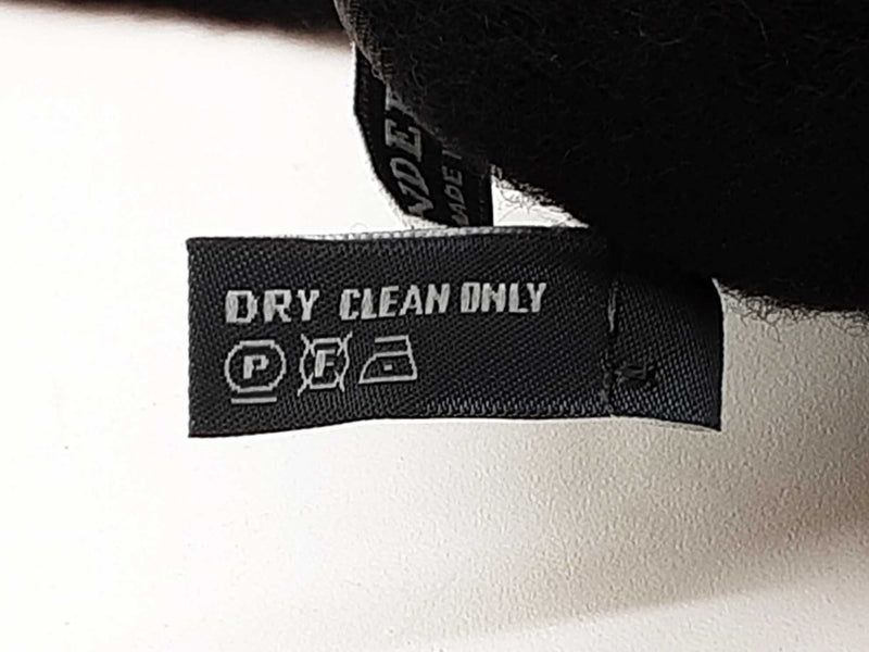 Alexander Mcqueen Brown Black Fur Printed Silk Black Wool Scarf Do1025lxzde