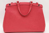 Louis Vuitton Brea Pink Textured Epi Leather Top Handle Bag Eb0826wxzsa
