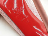 Christian Louboutin Cheminene 120 Sock Booties In Pink Size 8.5 Fw0826lxzdu