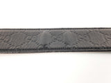 Gucci Micro Guccissima Black Leather Belt Size 110-44 Sd0426crde