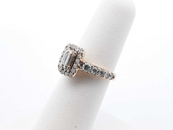 1.03 Cttw Diamond & 14k Yellow Gold Ring 4.6 Grams Size 6 Fw0825rzxdu