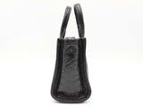 Marc Jacobs The Croc Embossed Black Micro Tote Bag Sd0726lzxdu
