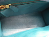 Hermes Kelly 25 Bleu Roi Blue Ostrich Gold Hardware Shoulder Bag Do0723oerxzde