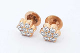 22k Yellow Gold 1.68cttw Diamond Flower Cufflinks 7.2 Grams Eb1125lrxzde